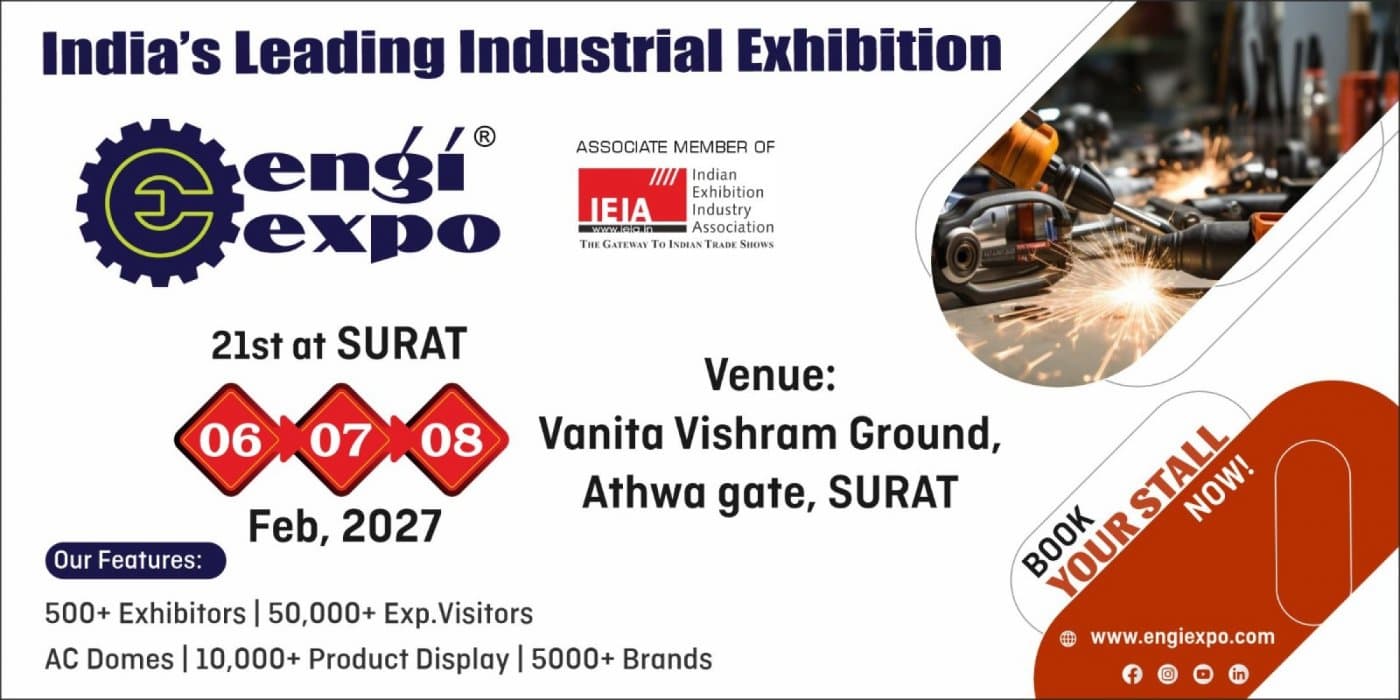 Engiexpo | Industrial Exhibition in Surat 2027 | Engineering Expo 2027