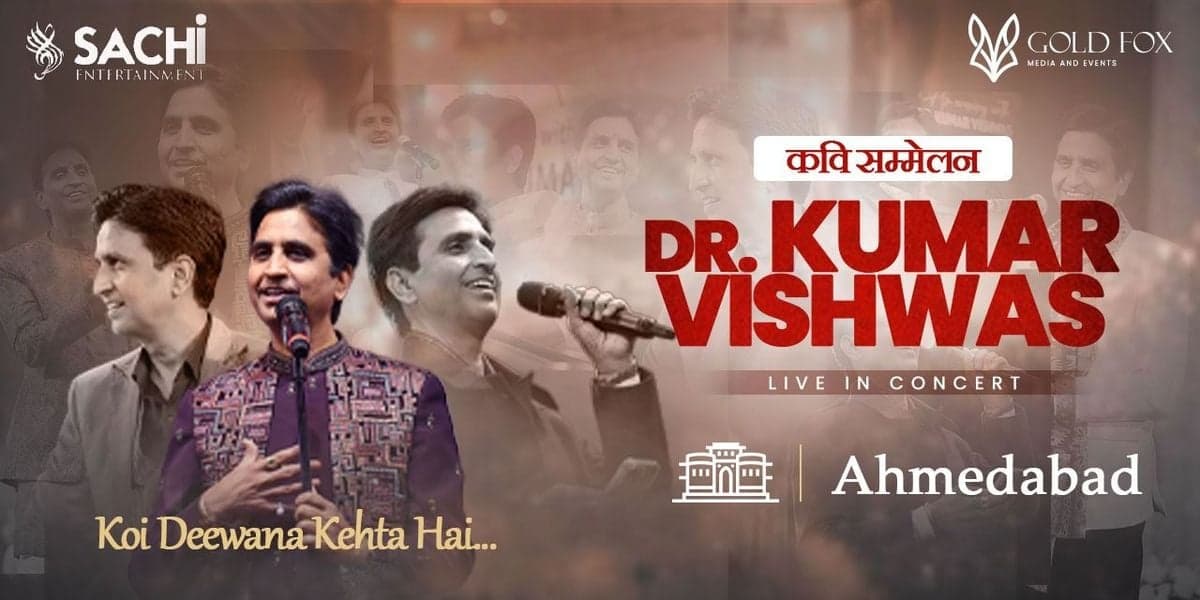 Dr. Kumar Vishwas Live in Ahmedabad