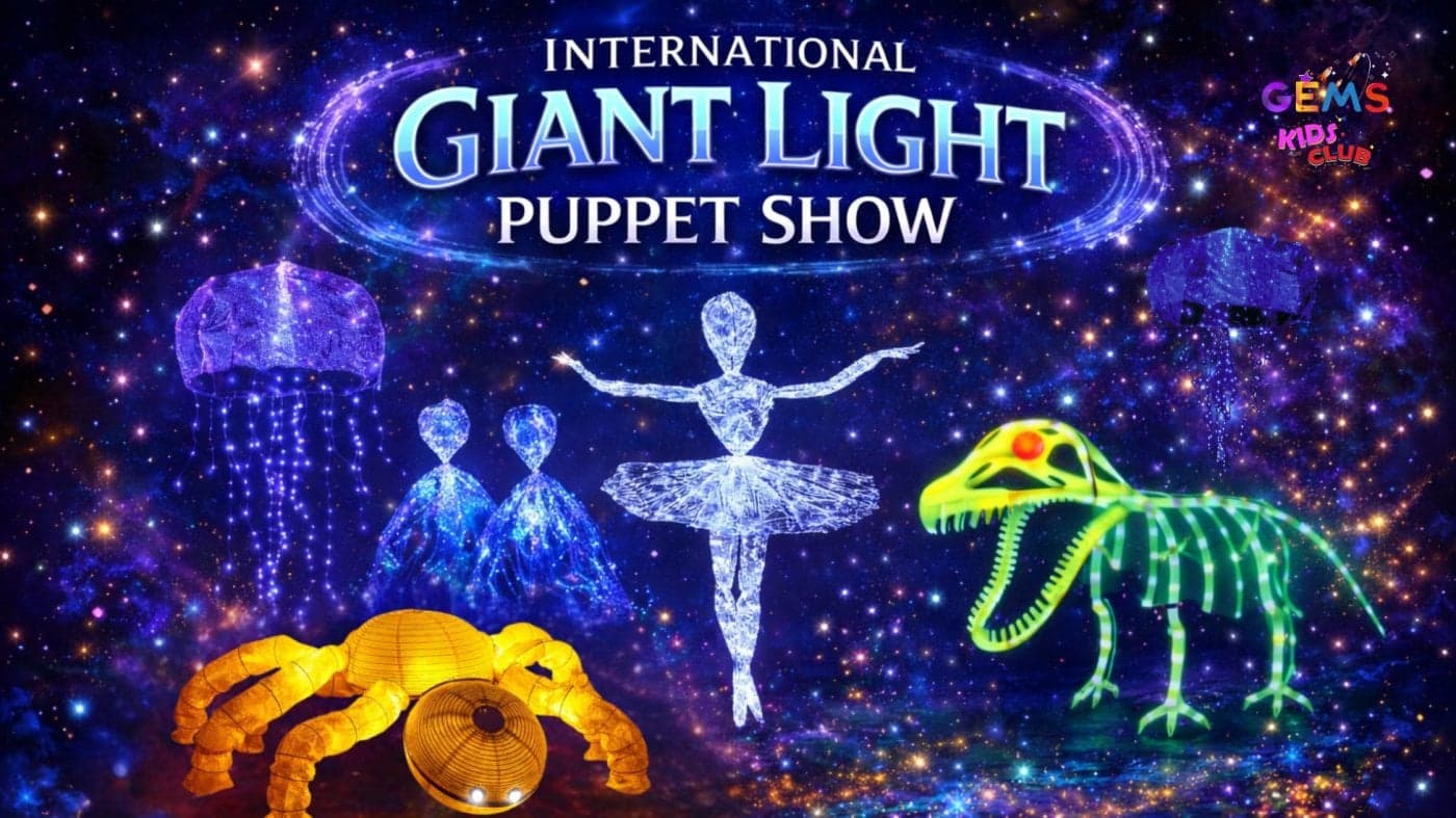 Giant Light Puppet Show